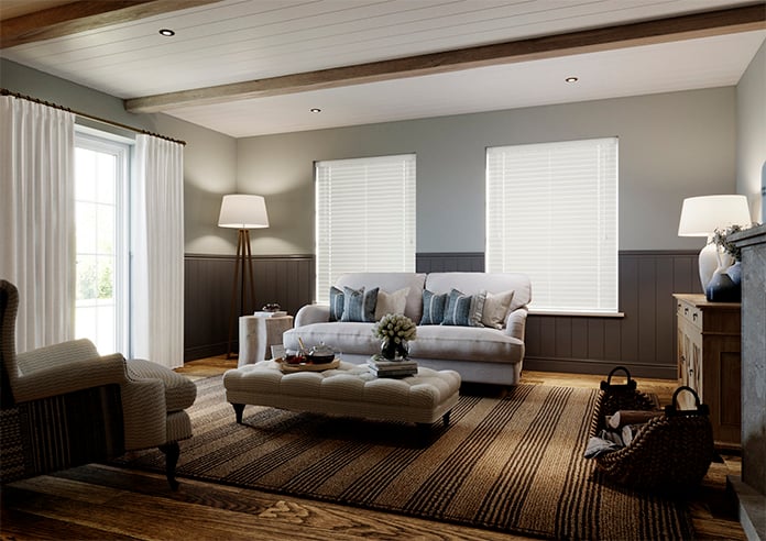 Copenhagen, Classic White Satin - Venetian Blind - Image 12